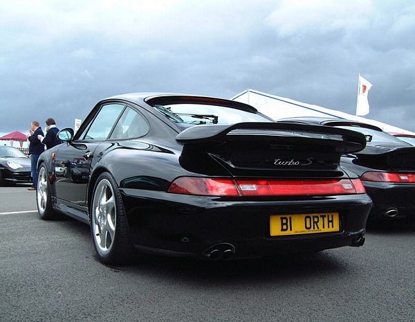 Porsche 993 Turbo S: back