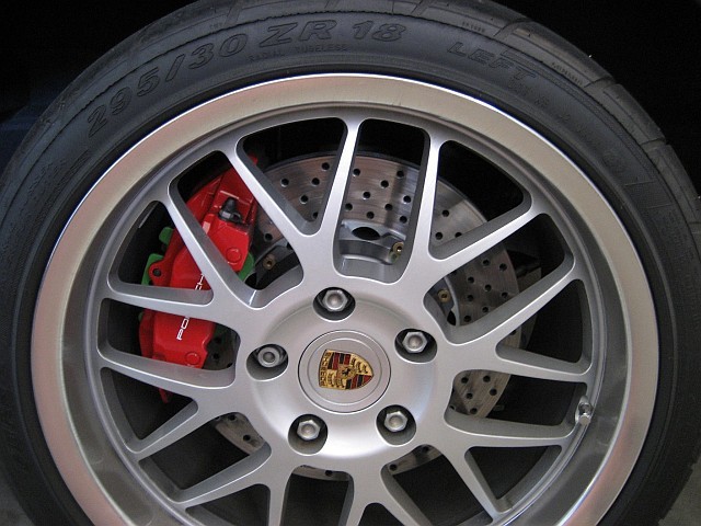 Powder coated calipers