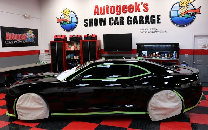 Production Detailing BLACKFIRE ONE STEP BLACK CAMARO