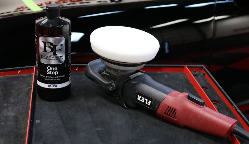 Production Detailing BLACKFIRE ONE STEP BLACK CAMARO