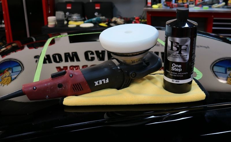 Production Detailing BLACKFIRE ONE STEP BLACK CAMARO