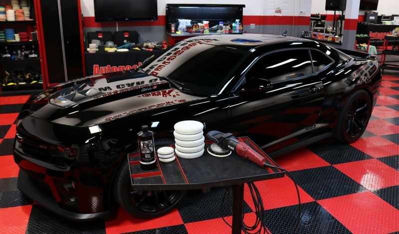 Production Detailing BLACKFIRE ONE STEP BLACK CAMARO