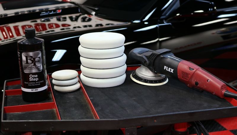 Production Detailing BLACKFIRE ONE STEP BLACK CAMARO