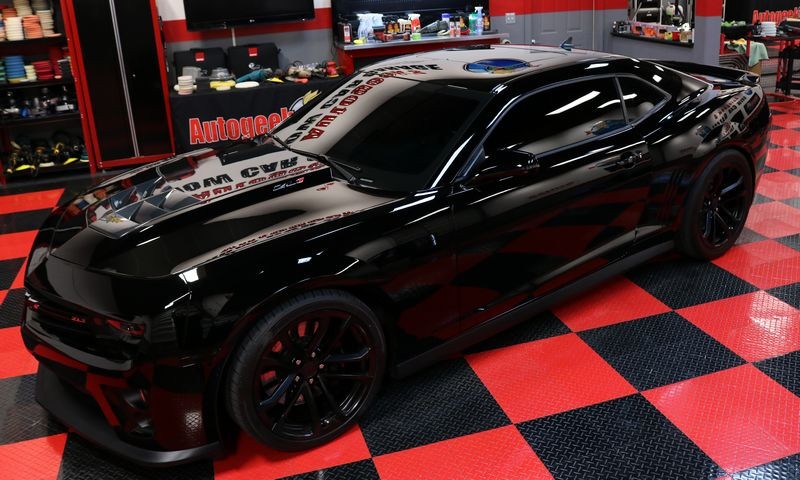 Production Detailing BLACKFIRE ONE STEP BLACK CAMARO