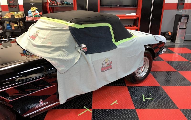 Protect Restore Canvas Cloth Convertible Top 1966 Ferrari Mike Phillips
