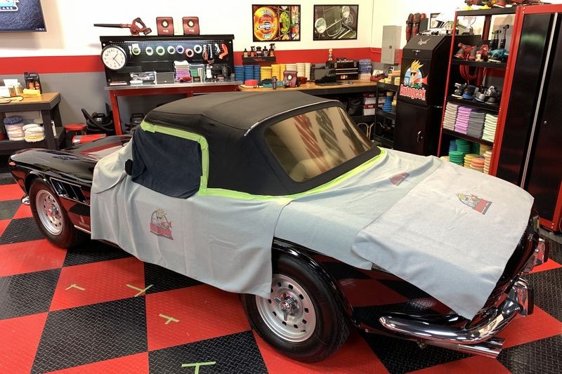 Protect Restore Canvas Cloth Convertible Top 1966 Ferrari Mike Phillips