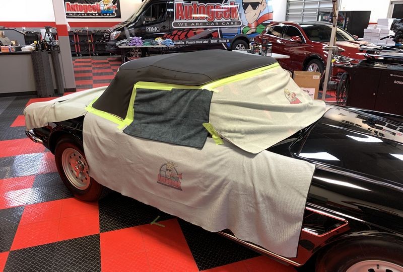 Protect Restore Canvas Cloth Convertible Top 1966 Ferrari Mike Phillips