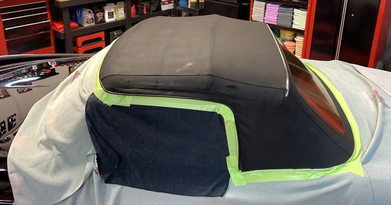 Protect Restore Canvas Cloth Convertible Top 1966 Ferrari Mike Phillips