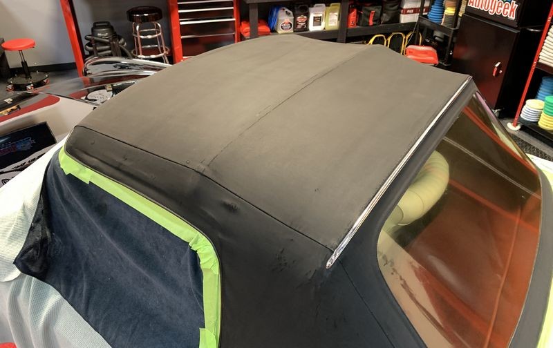 Protect Restore Canvas Cloth Convertible Top 1966 Ferrari Mike Phillips