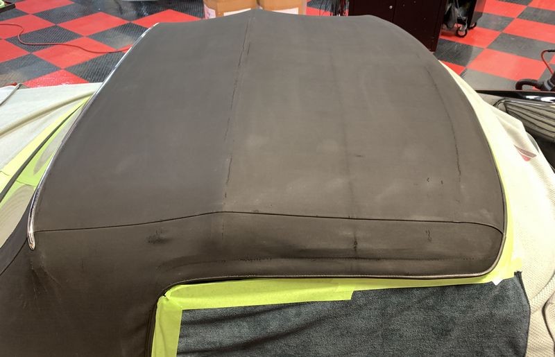 Protect Restore Canvas Cloth Convertible Top 1966 Ferrari Mike Phillips