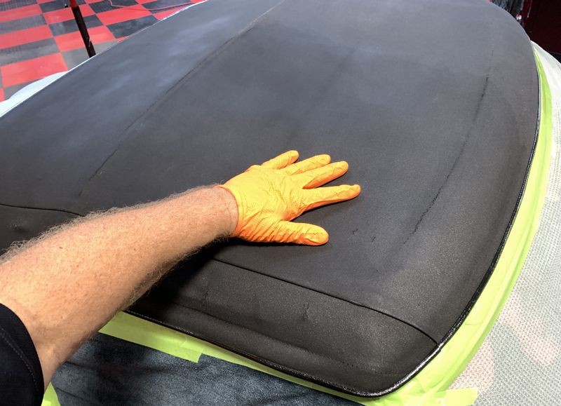 Protect Restore Canvas Cloth Convertible Top 1966 Ferrari Mike Phillips