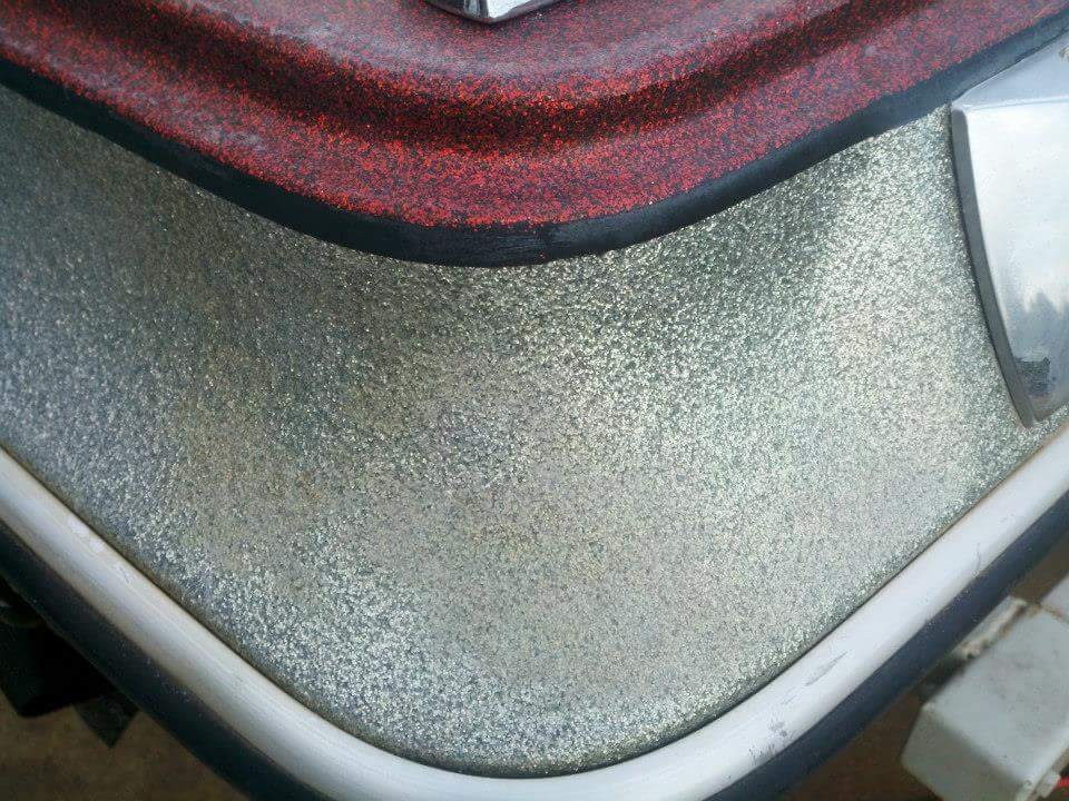 Protect your metal flake