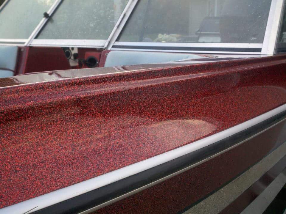Protect your metal flake