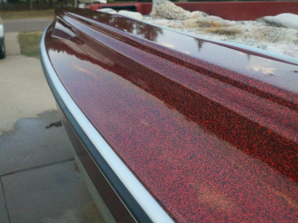 Protect your metal flake