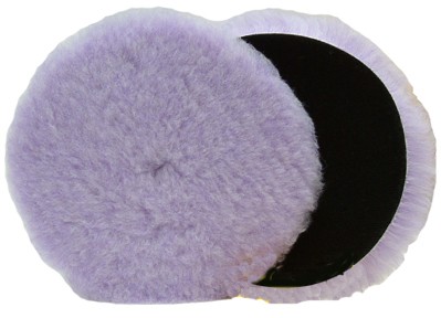 Purple Foamed Wool Pad