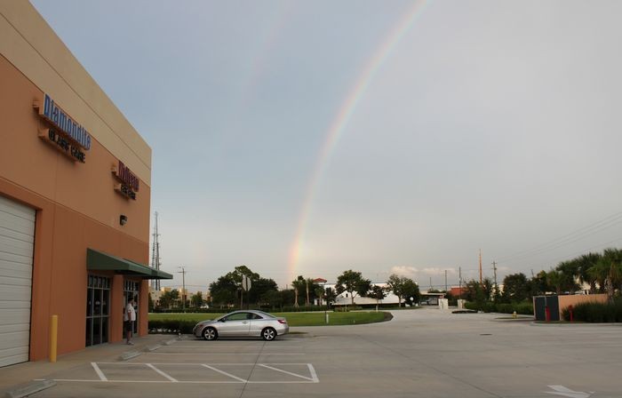 Rainbow at Autogeek