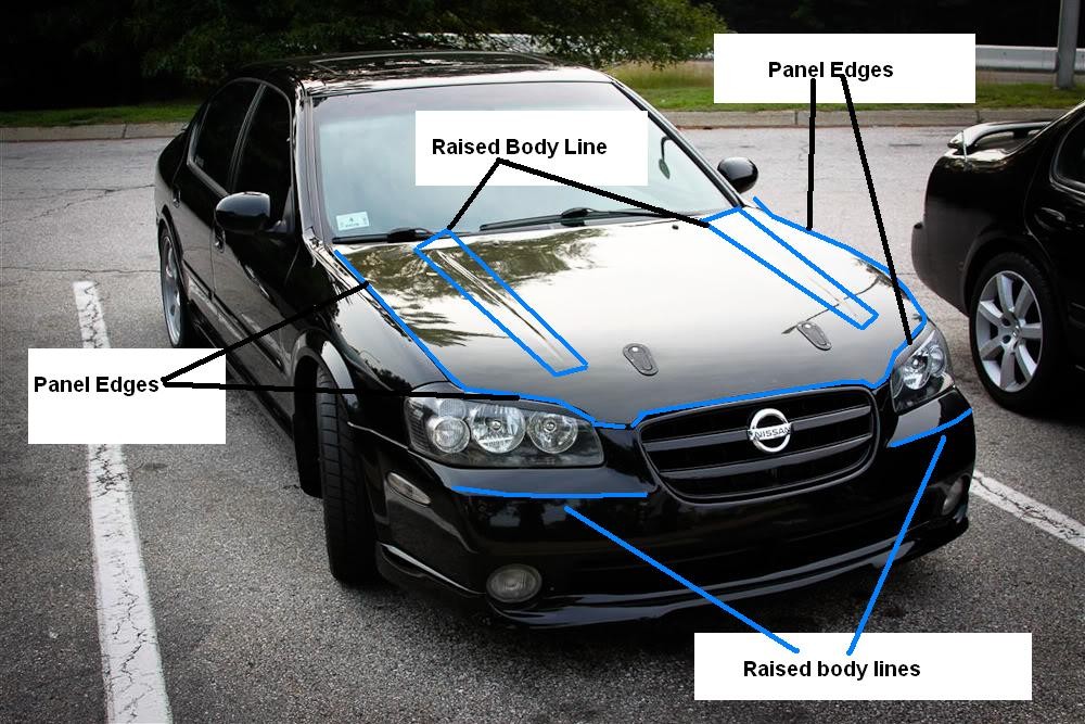 Raised Body Lines and Panel Edges