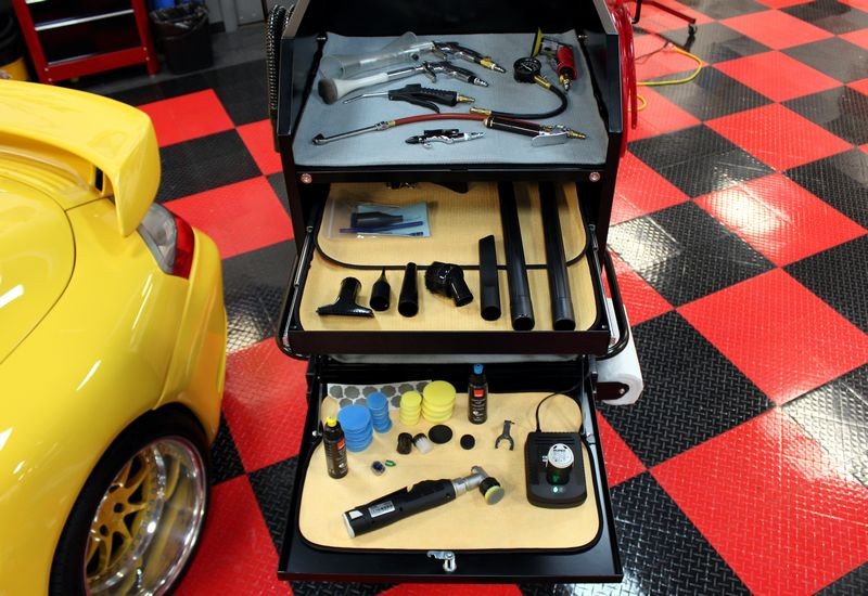 Rebel Autogeek Tool Cart by Mike Phillips