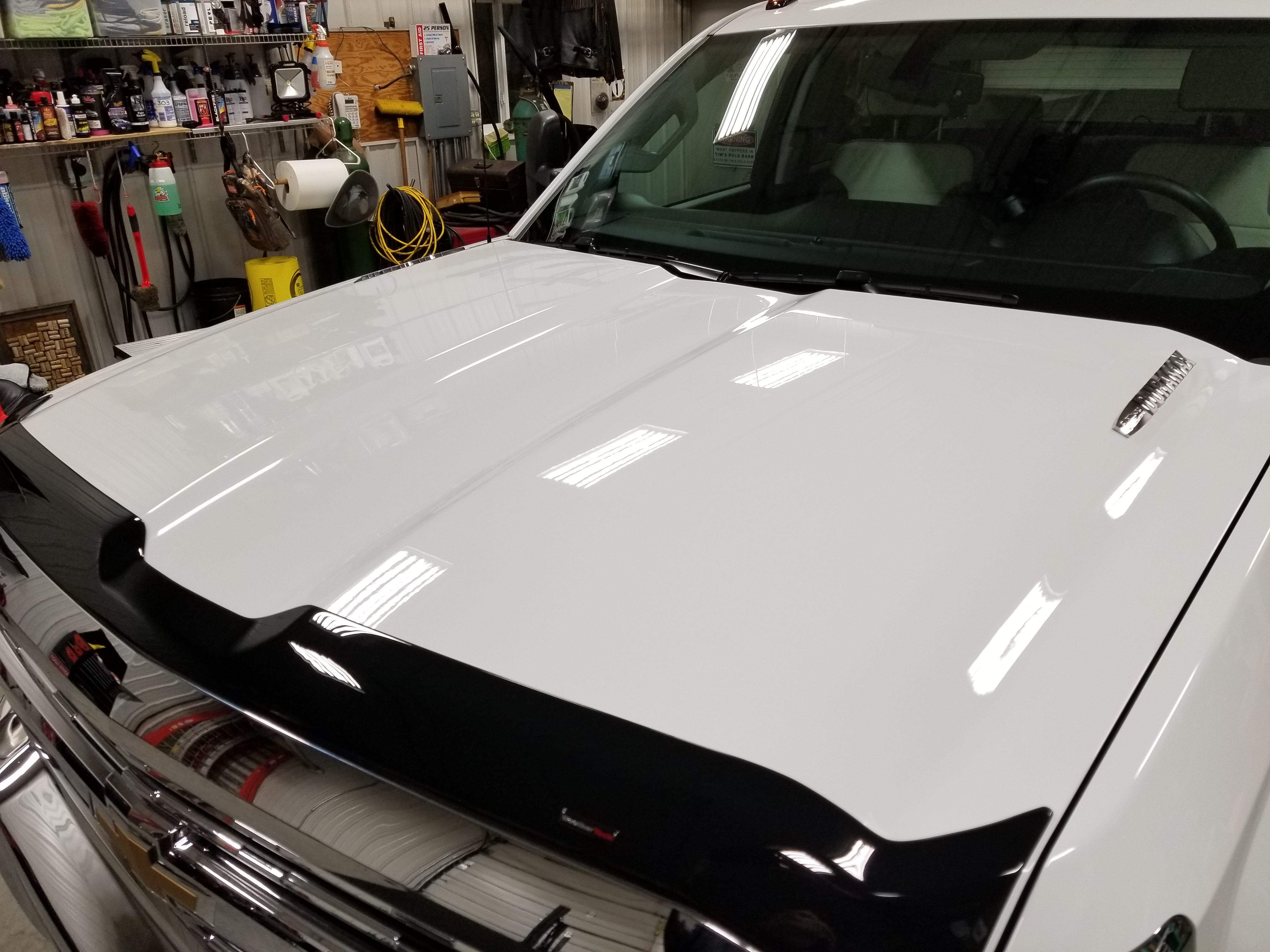 recent coating job