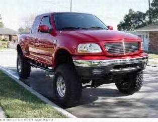 Red 2003 F-150