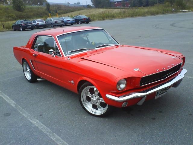 Red Mustang