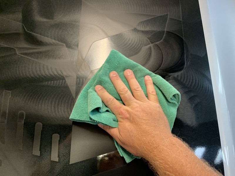 remove scratches decals vinyl graphics