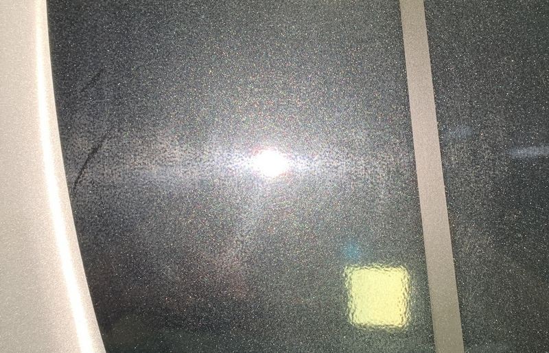 Remove swirls scratches by machine in Vinyl Stripes Decals Graphics Corvett