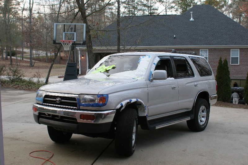 Removed Pinstriping and prepared for buffing