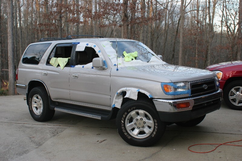 Removed Pinstriping and prepared for buffing
