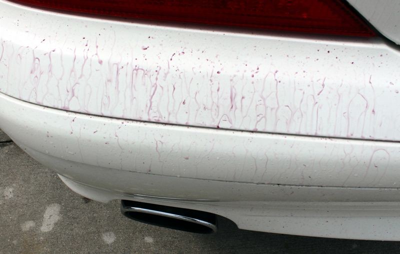 Removing Iron contamination off a Mercedes-Benz SL500