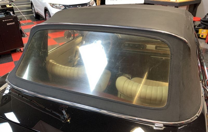 Restore Back Plastic Window 1966 Ferrari Convertible Mike Phillips