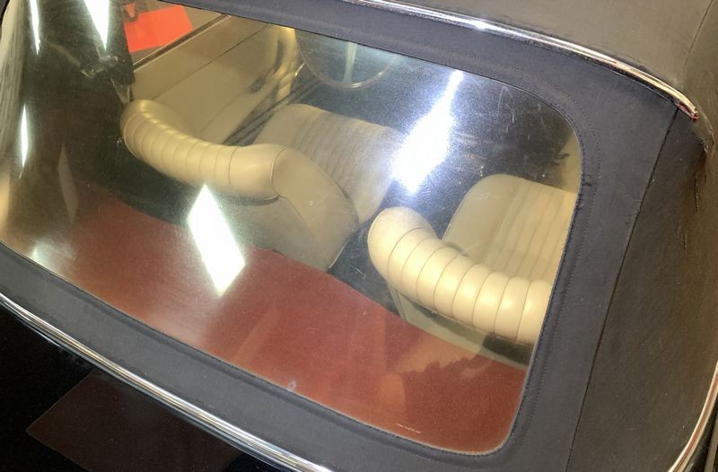Restore Back Plastic Window 1966 Ferrari Convertible Mike Phillips