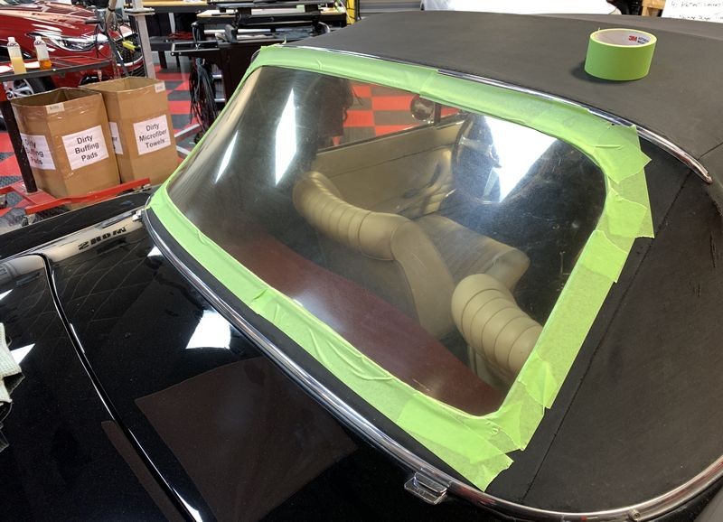 Restore Back Plastic Window 1966 Ferrari Convertible Mike Phillips