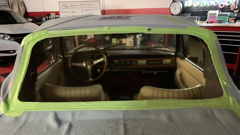 Restore Back Plastic Window 1966 Ferrari Convertible Mike Phillips
