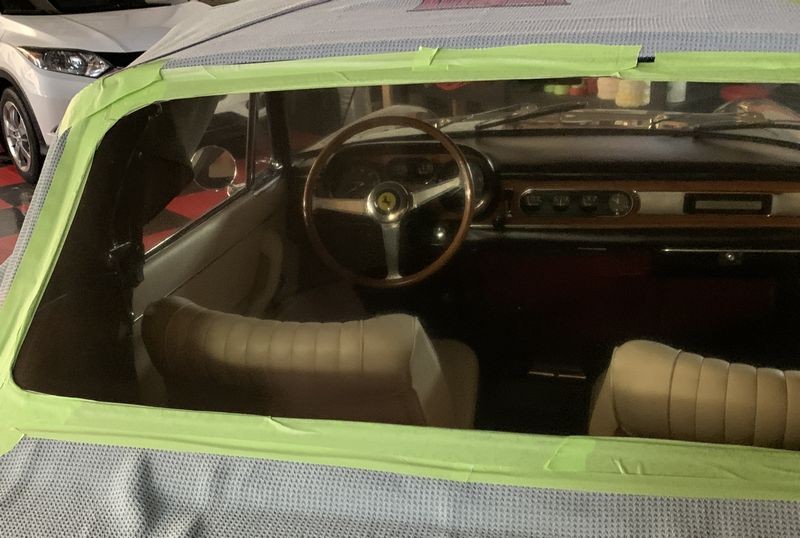 Restore Back Plastic Window 1966 Ferrari Convertible Mike Phillips