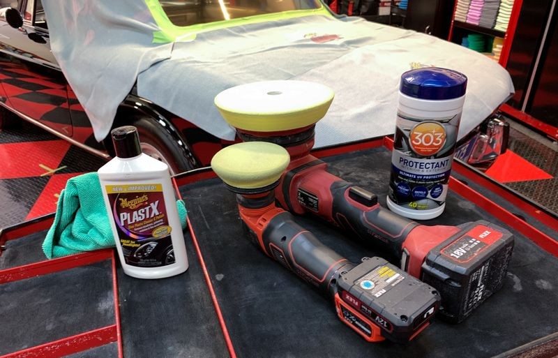 Restore Back Plastic Window 1966 Ferrari Convertible Mike Phillips