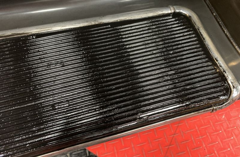 Restore vintage rubber on running boards 1937 Packard