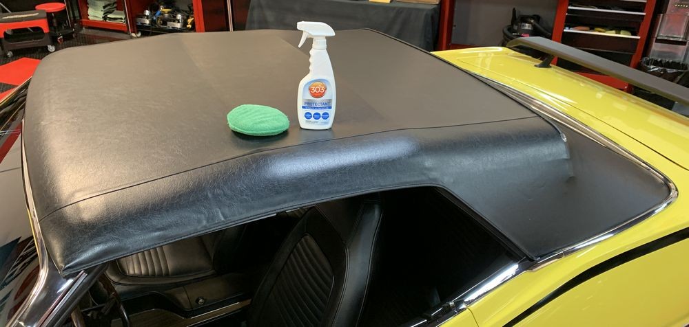 Review 303 Aerospace Protectant 1970 Cuda with Black Vinyl Top