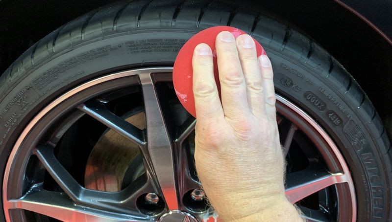 Review 303 Tire Rubber Cleaner Tire Shine C8 Corvette