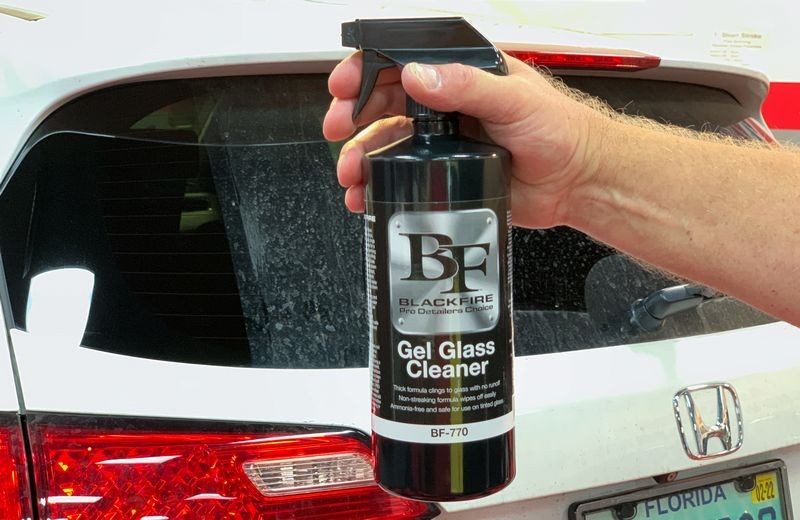 Review BLACKFIRE Gel Glass Cleaner