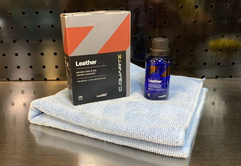 Review CarPro Cquartz Leather Coating Mike Phillips