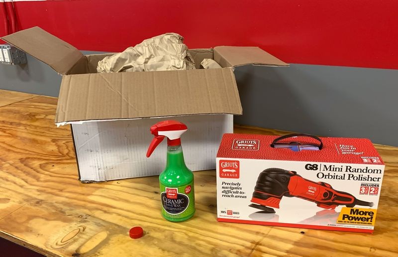 Review Griots G8 Mini Random Orbital Polisher by Mike Phillips
