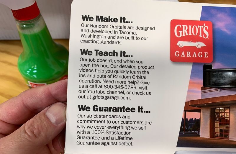 Review Griots G8 Mini Random Orbital Polisher by Mike Phillips
