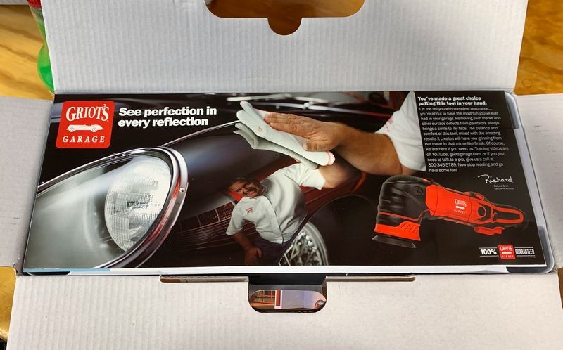 Review Griots G8 Mini Random Orbital Polisher by Mike Phillips
