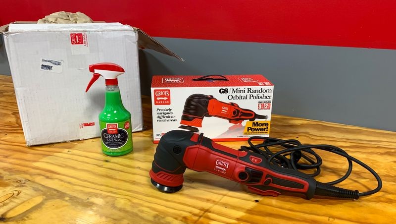 Review Griots G8 Mini Random Orbital Polisher by Mike Phillips
