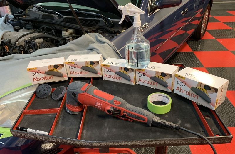 Review Griots Garage G8 Headlight Sander Mike Phillips