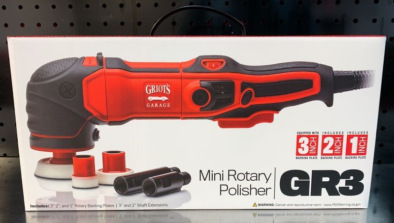 Review Griots Garage GR3 Mini Rotary Polisher Mike Phillips