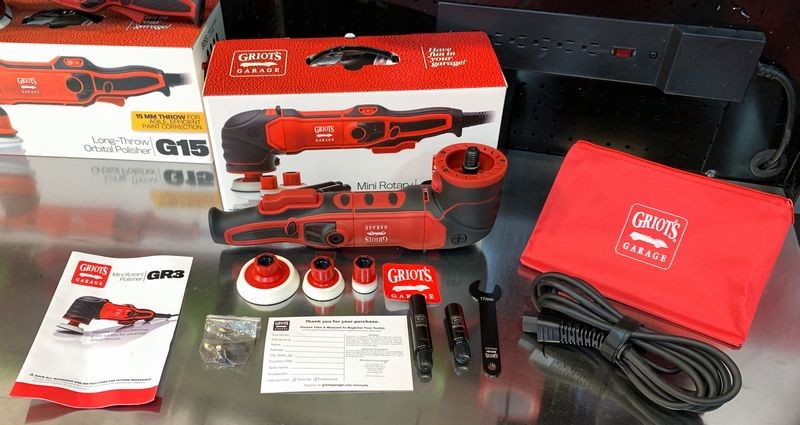 Review Griots Garage GR3 Mini Rotary Polisher Mike Phillips