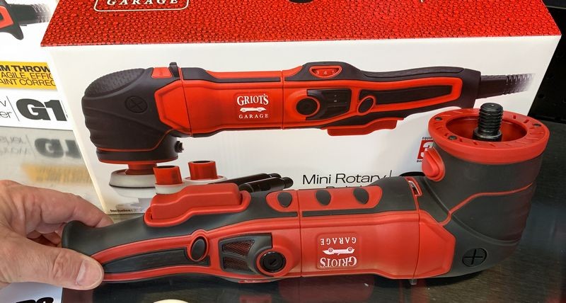 Review Griots Garage GR3 Mini Rotary Polisher Mike Phillips