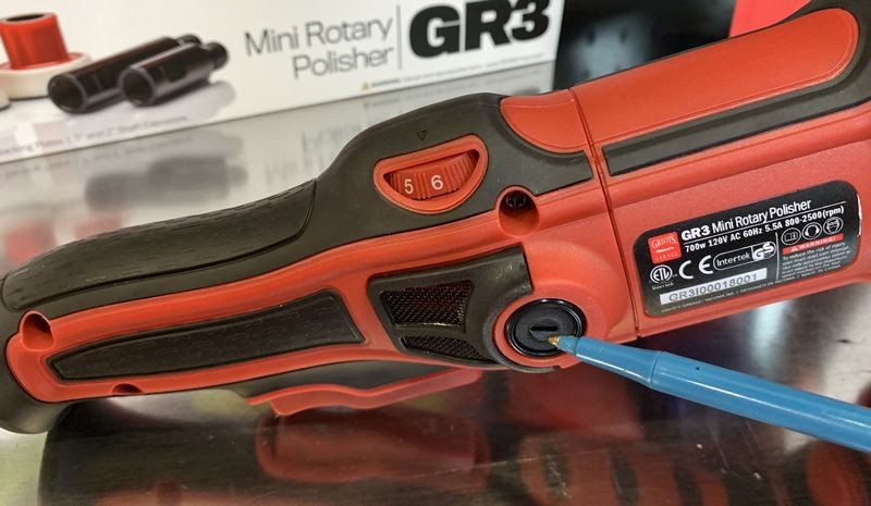Review Griots Garage GR3 Mini Rotary Polisher Mike Phillips